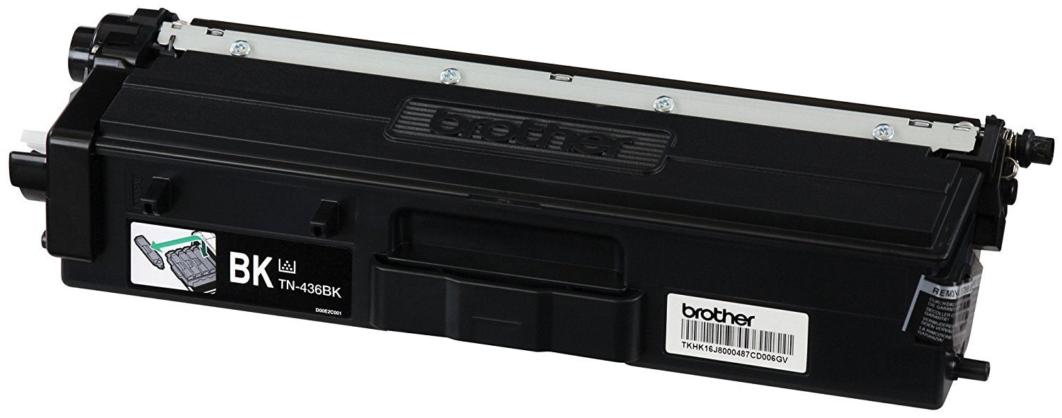 Tóner Brother TN436BK Super Alto Rendimiento Negro, 6.500 Páginas