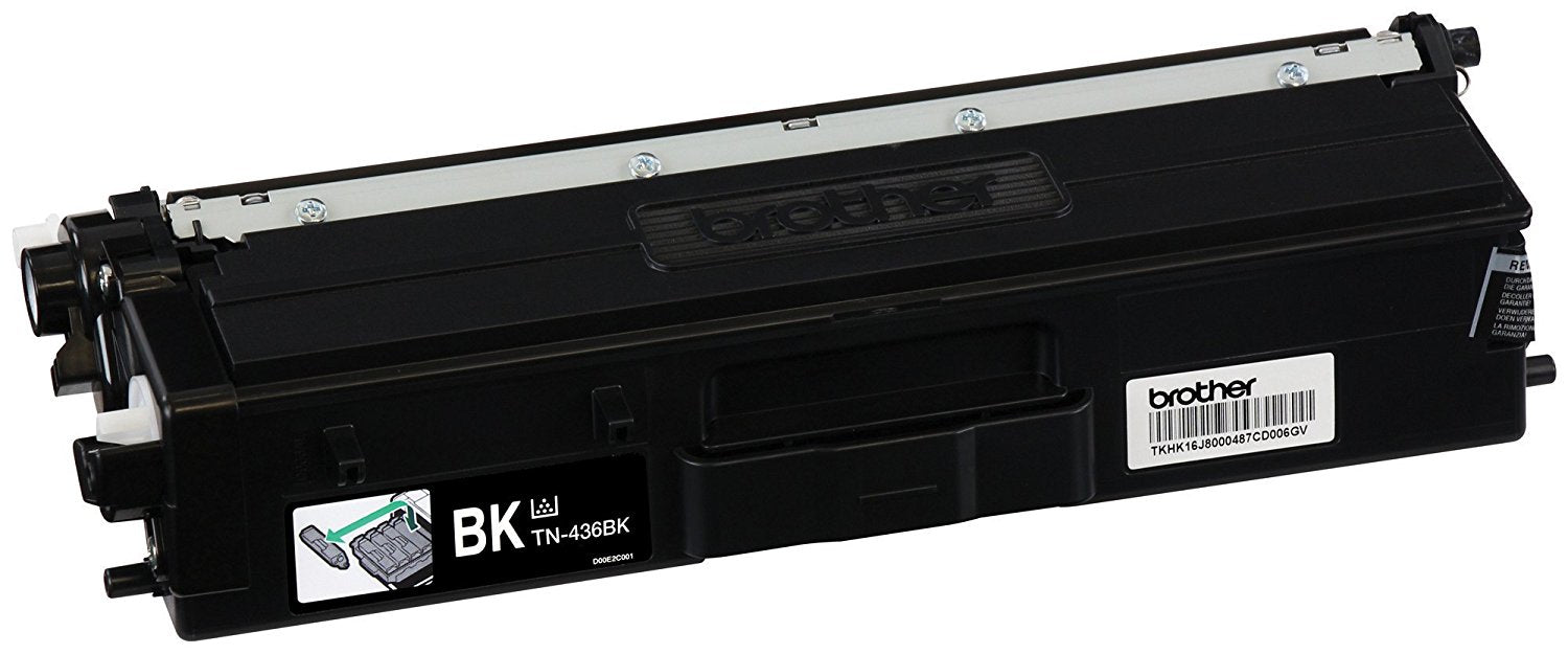 Tóner Brother TN436BK Super Alto Rendimiento Negro, 6.500 Páginas
