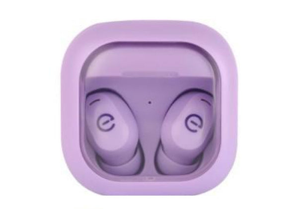 Easy Line Audífonos Intrauriculares con Micrófono True Wireless Florela, Inalámbrico, Bluetooth, Morado