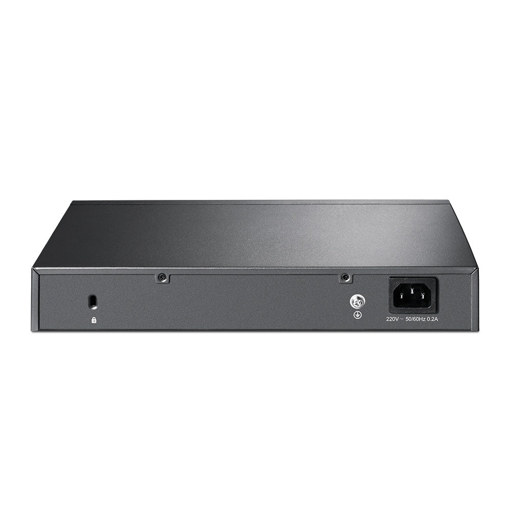 Switch TP-Link Gigabit Ethernet TL-SG3210, 8 Puertos 10/100/1000Mbps + 2 Puertos SFP, 20Gbit/s, 8000 Entradas - Administrable
