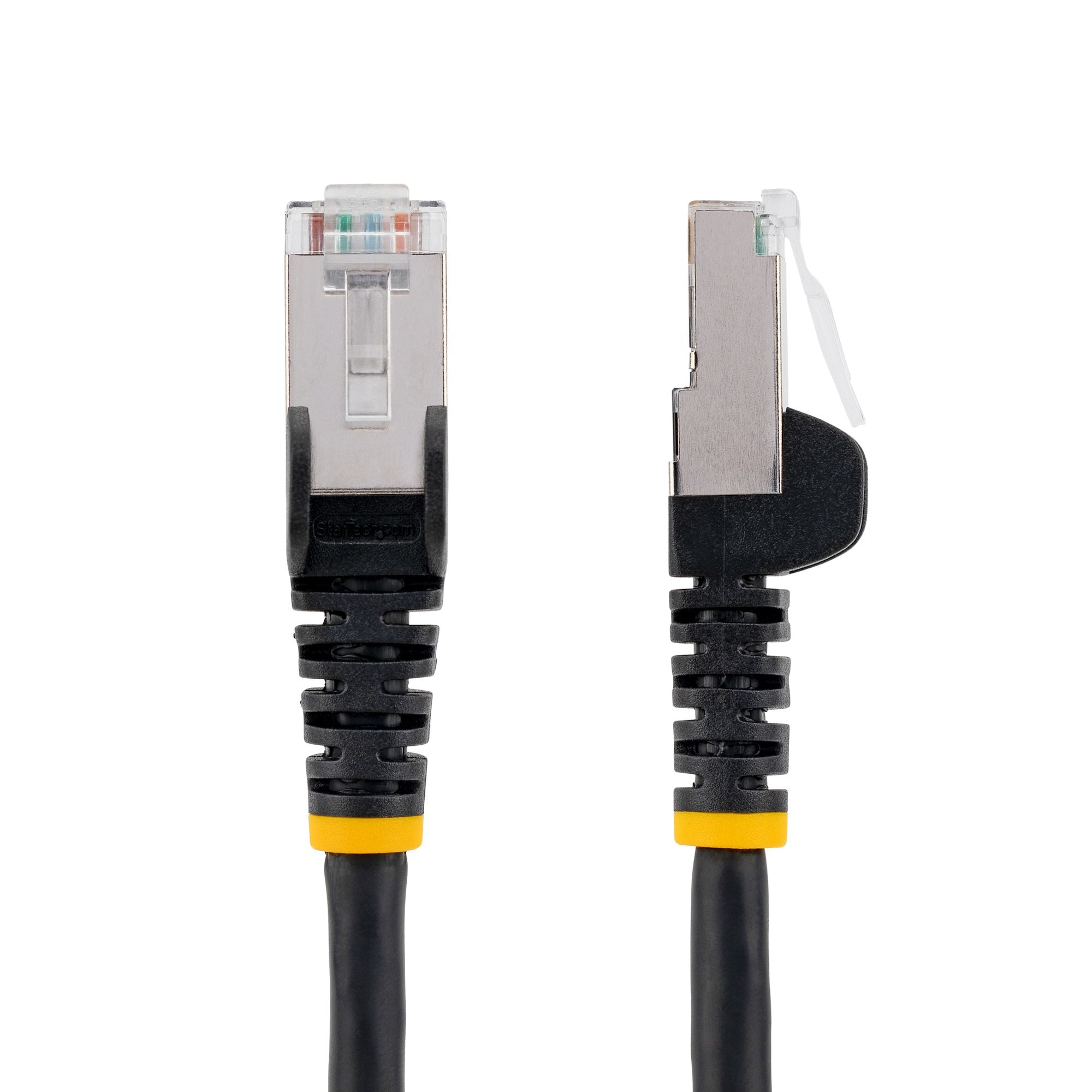 StarTech.com Cable Patch Cat6a S/FTP Blindado RJ-45 Macho - RJ-45 Macho, 6.1 Metros, Negro
