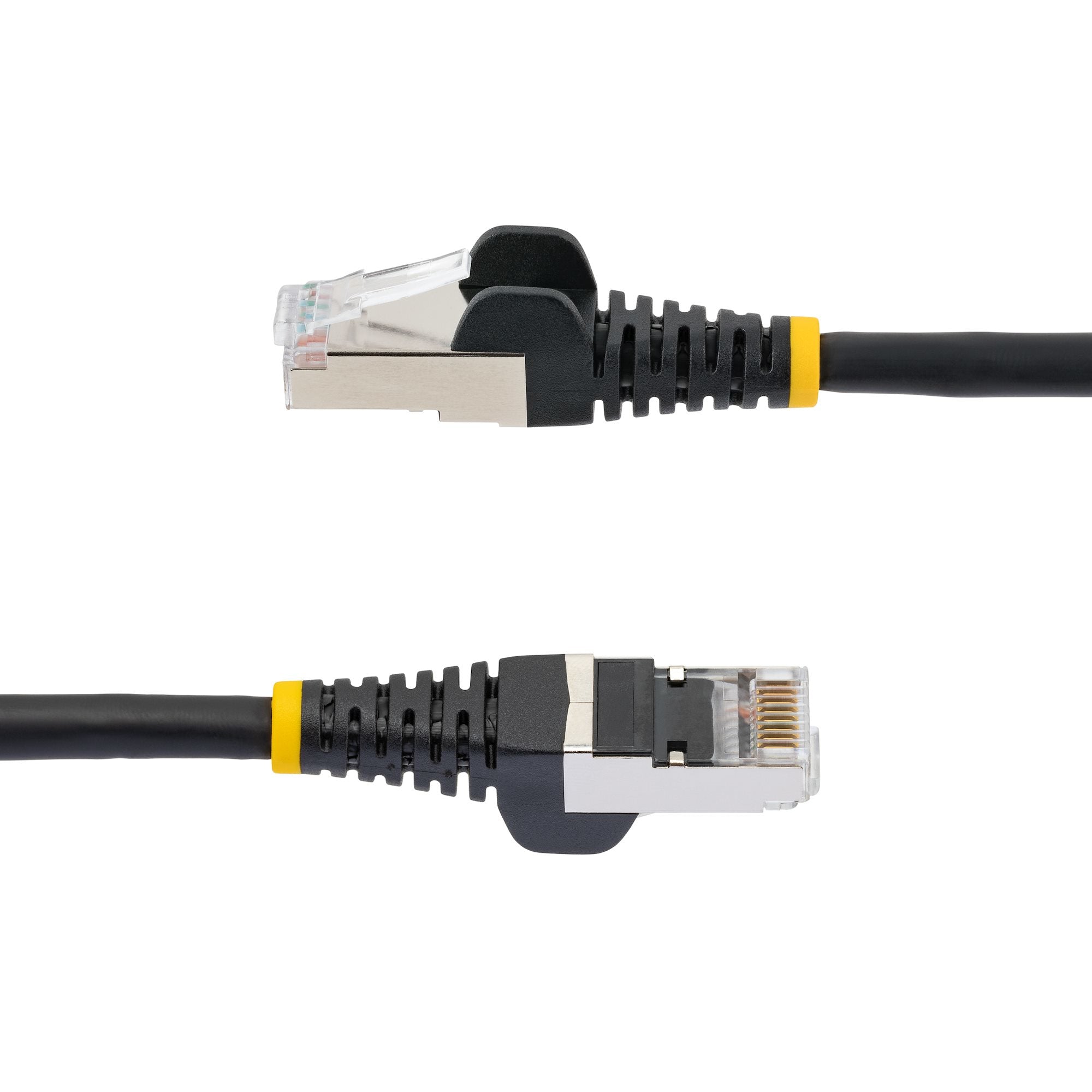 StarTech.com Cable Patch Cat6a S/FTP Blindado RJ-45 Macho - RJ-45 Macho, 6.1 Metros, Negro