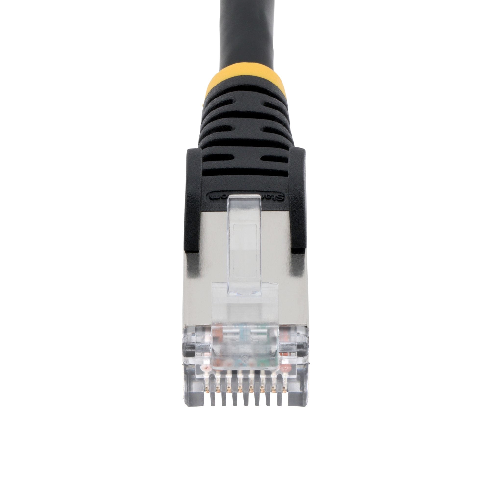StarTech.com Cable Patch Cat6a S/FTP Blindado RJ-45 Macho - RJ-45 Macho, 6.1 Metros, Negro