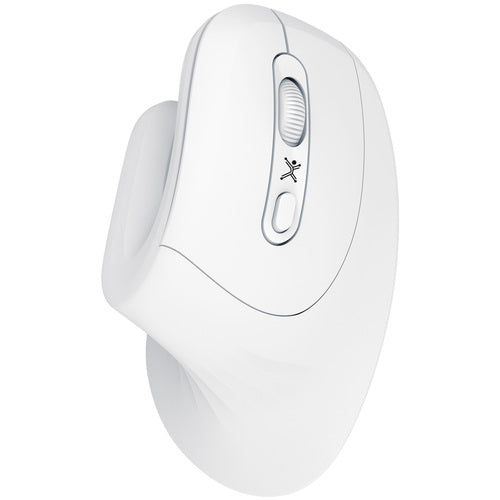 Mouse Ergonómico Perfect Choice Snouse, Inalámbrico, Óptico, 32.000DPI, RF Inalámbrico, Blanco