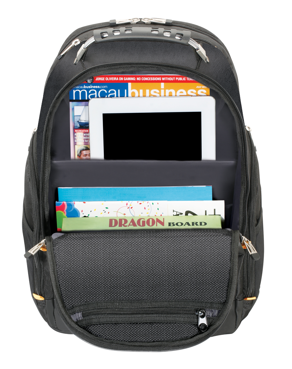 17IN DRIFTER II BACKPACK BLACK-GRAY