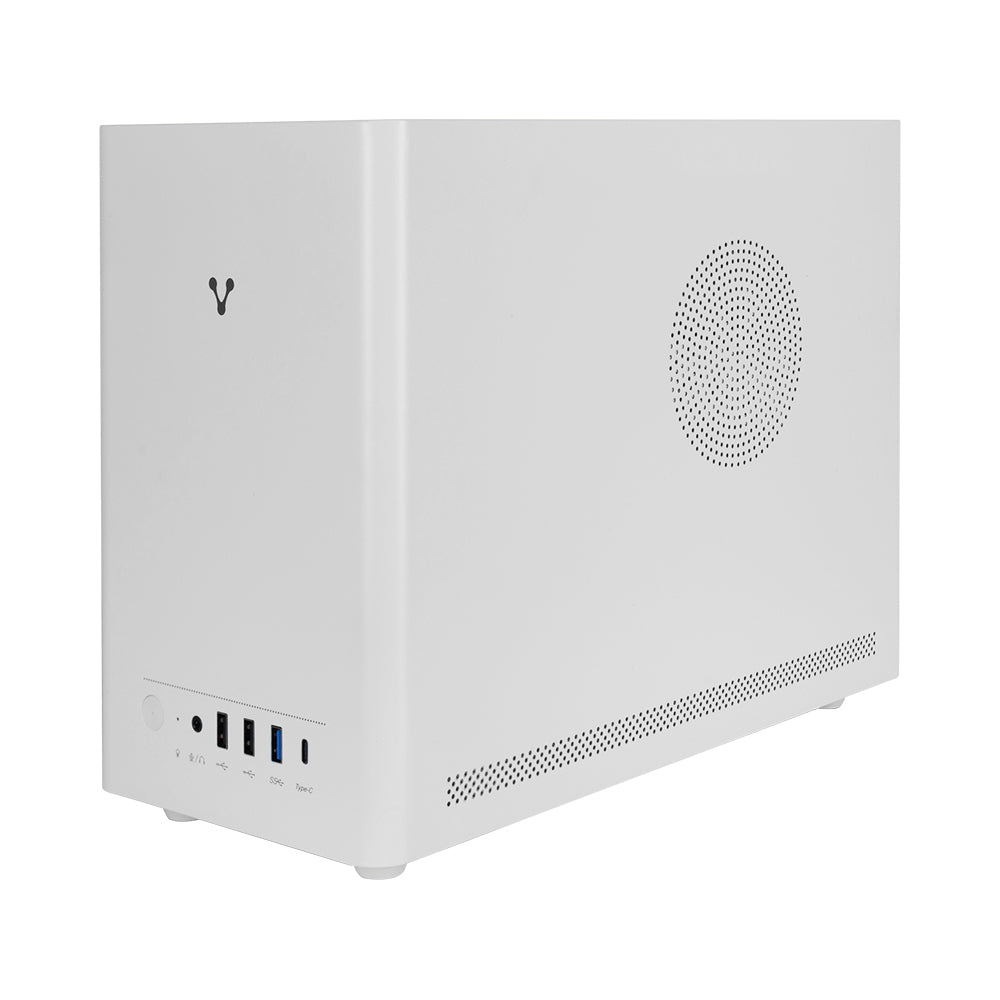 Gabinete Vorago GAB-210, Midi-Tower, Micro-ATX/Mini-ITX, USB 2.0/3.0, con Fuente de 500W, 1 Ventilador Instalado, Blanco