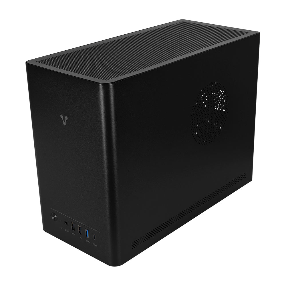 Gabinete Vorago GAB-210, Midi-Tower, Micro-ATX/Mini-ITX, USB 2.0/3.0, con Fuente de 500W, 1 Ventilador Instalado, Negro