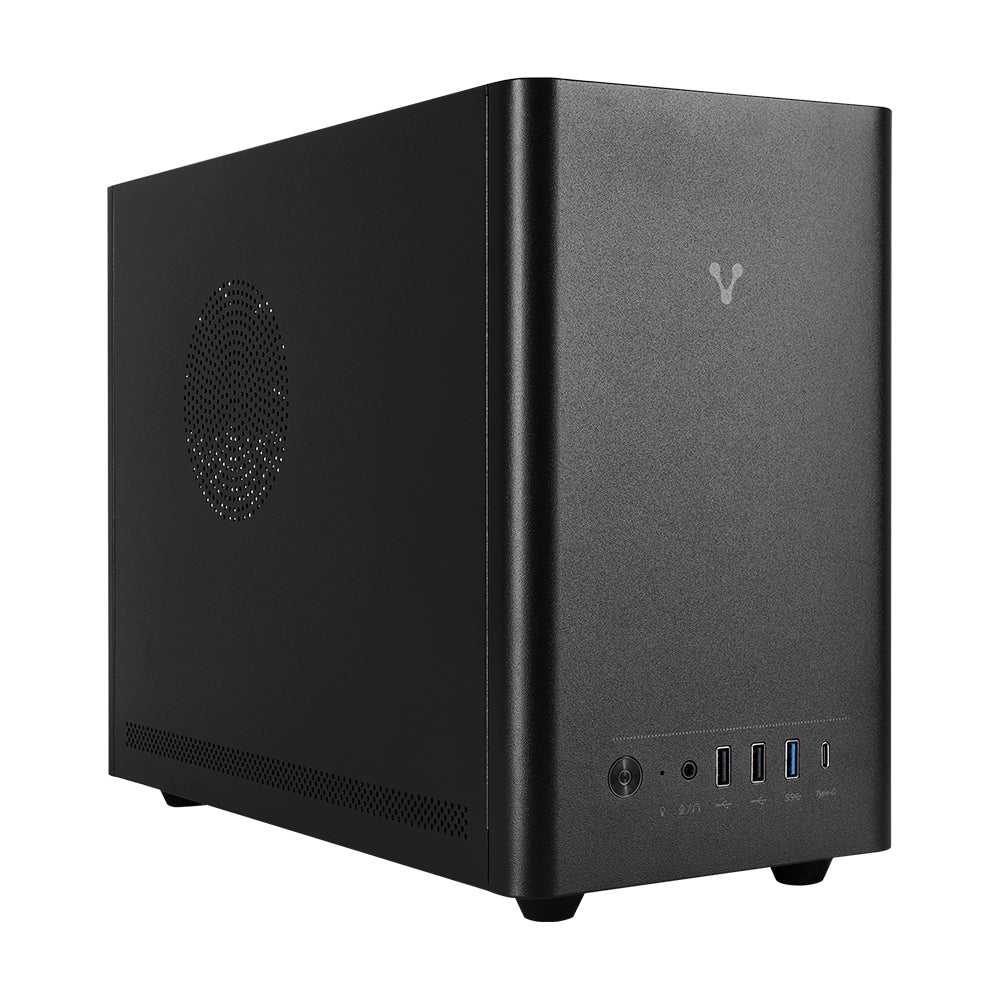 Gabinete Vorago GAB-210, Midi-Tower, Micro-ATX/Mini-ITX, USB 2.0/3.0, con Fuente de 500W, 1 Ventilador Instalado, Negro