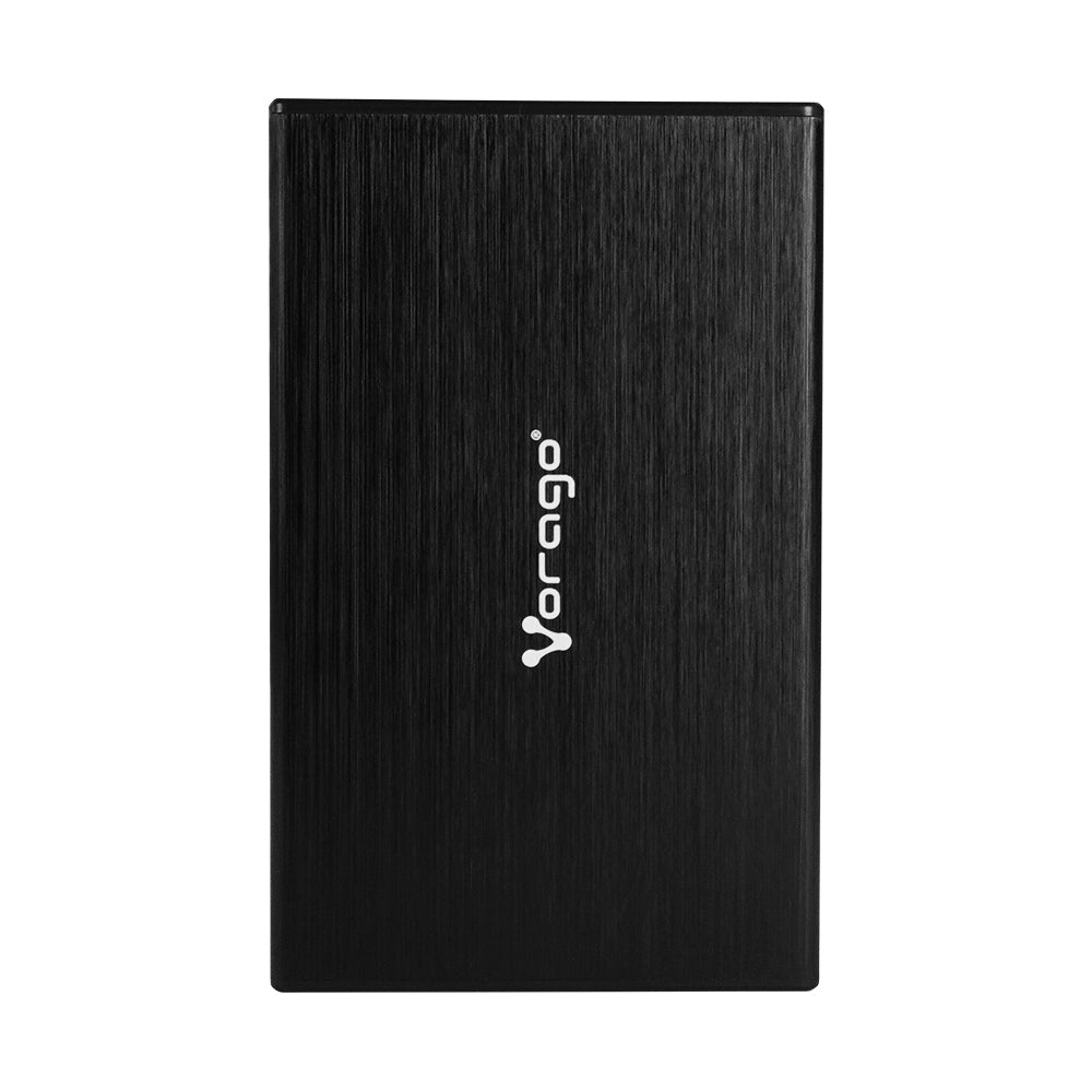 ?Vorago Gabinete de Disco Duro HDD-202 2.5', SATA, USB-C 3.1, Negro