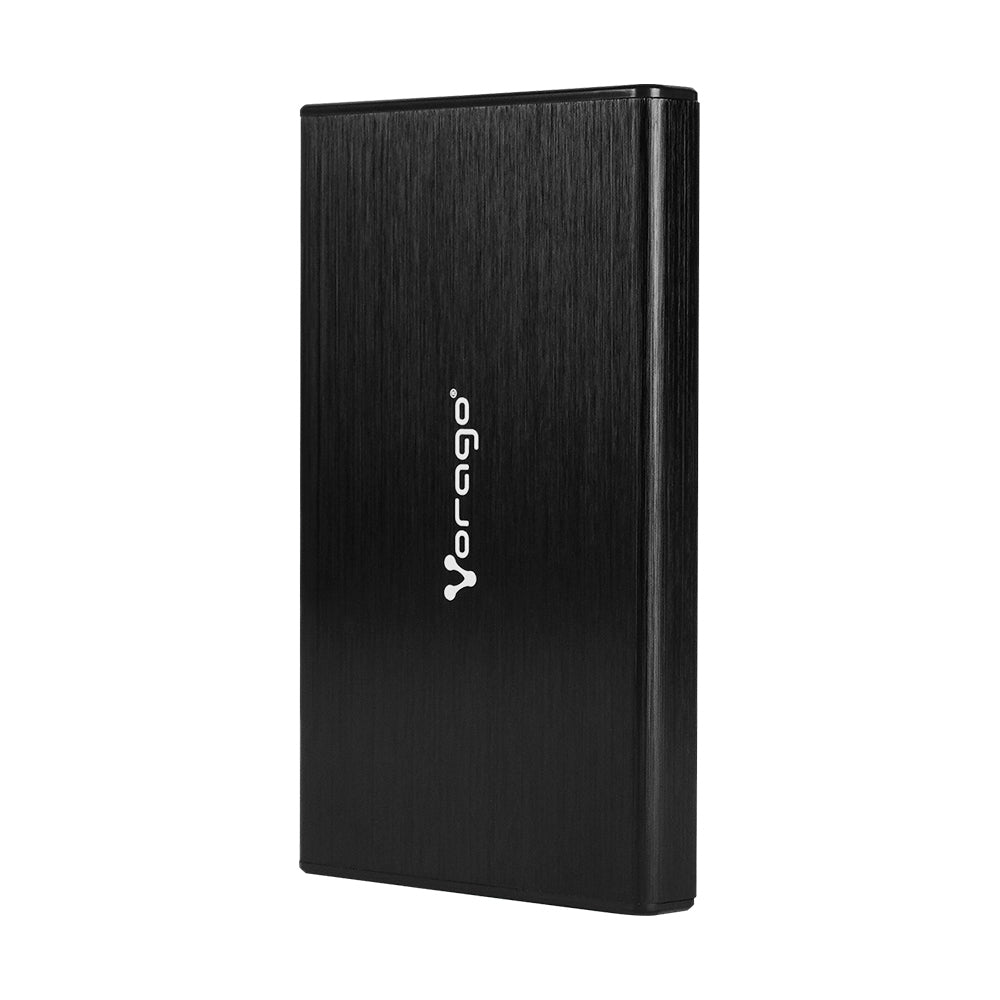 ?Vorago Gabinete de Disco Duro HDD-202 2.5', SATA, USB-C 3.1, Negro