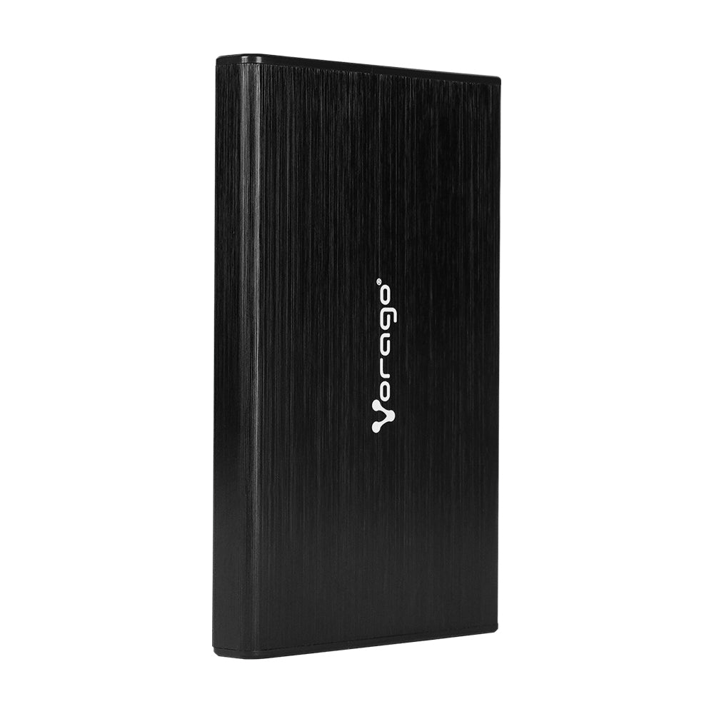 ?Vorago Gabinete de Disco Duro HDD-202 2.5', SATA, USB-C 3.1, Negro