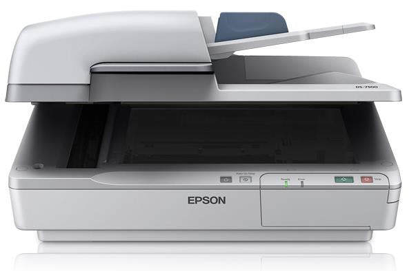 Scanner Epson WorkForce DS-7500, 1200 x 1200 DPI, Escáner Color, Escaneado Dúplex, USB, Blanco