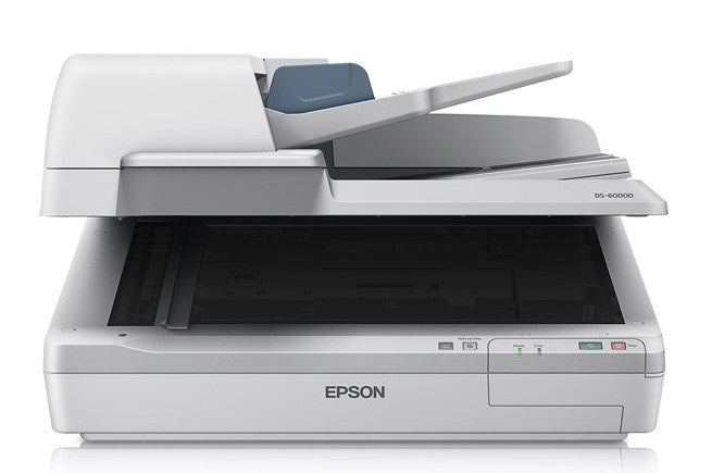 Scanner Epson WorkForce DS-60000, 600 x 600 DPI, Escáner Color, Escaneado Dúplex, USB, Blanco
