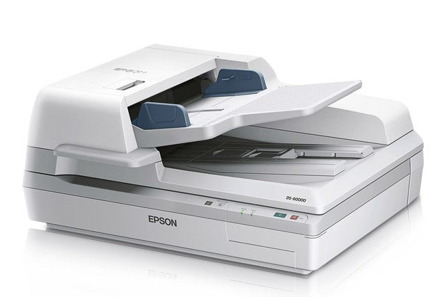 Scanner Epson WorkForce DS-60000, 600 x 600 DPI, Escáner Color, Escaneado Dúplex, USB, Blanco
