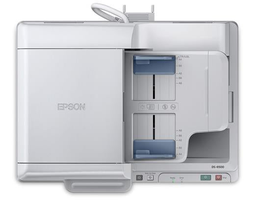 Scanner Epson WorkForce DS-6500, 1200 x 1200DPI, Escáner Color, USB, Blanco