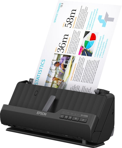 Scanner Epson WorkForce ES-C320W, 600 x 600 DPI, Escáner Color, Escaneado Dúplex, USB 2.0