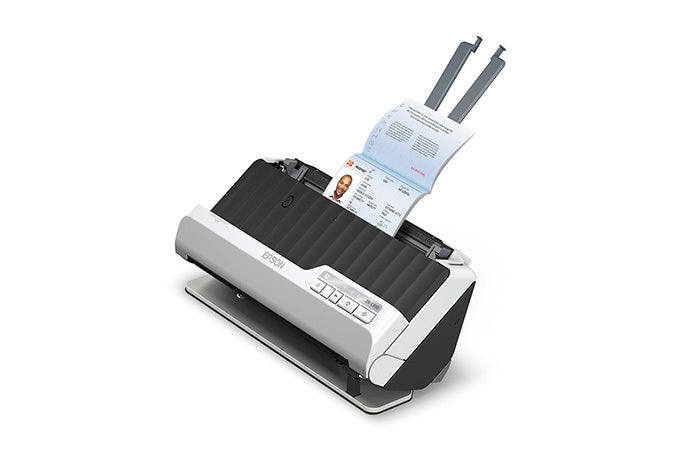 Scanner Epson WorkForce DS-C490, 600 x 600DPI, Escáner Color, Escaneado Dúplex, USB, Negro/Gris