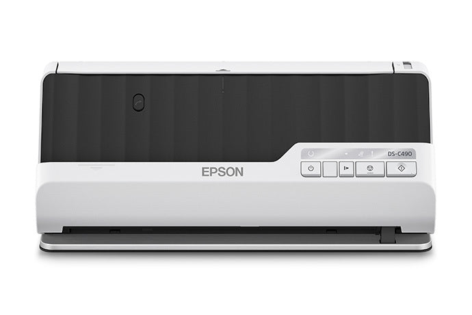 Scanner Epson WorkForce DS-C490, 600 x 600DPI, Escáner Color, Escaneado Dúplex, USB, Negro/Gris