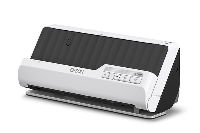Scanner Epson WorkForce DS-C490, 600 x 600DPI, Escáner Color, Escaneado Dúplex, USB, Negro/Gris