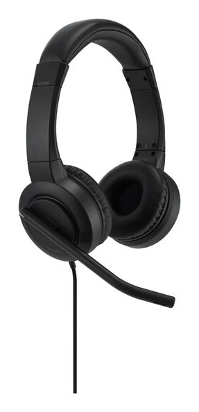 Kensington Audífonos con Micrófono H1000, Alámbrico, USB-C, Negro