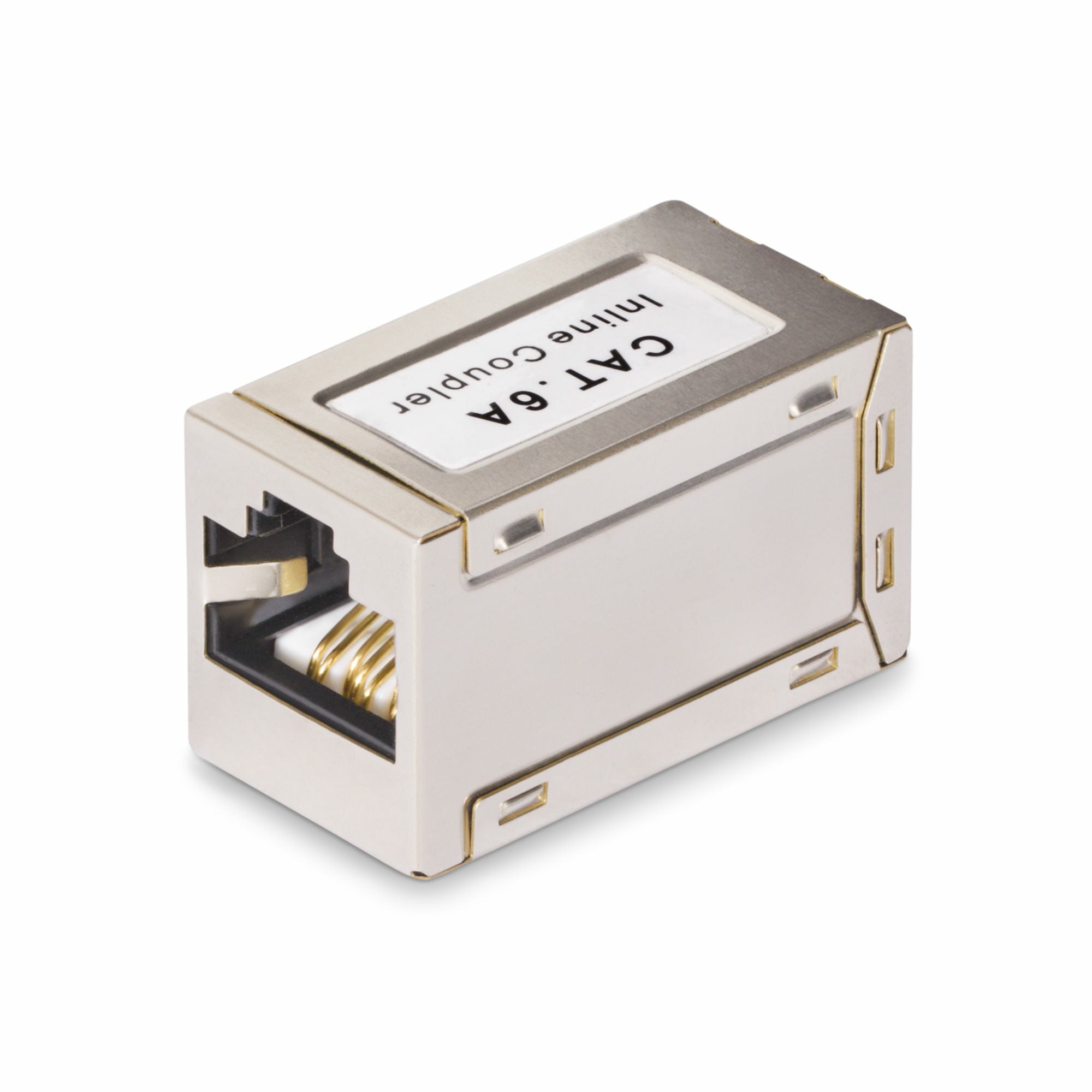 StarTech.com Cople Cat6 RJ-45 Hembra - RJ-45 Hembra, Plata