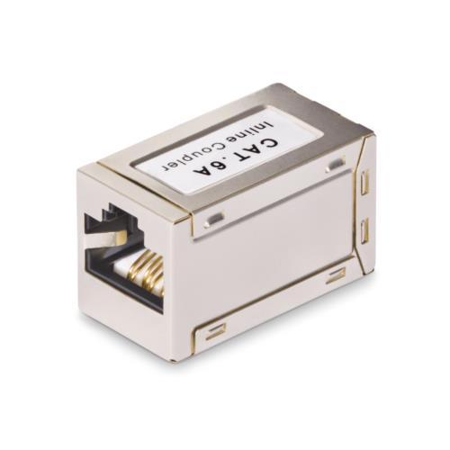 StarTech.com Cople Cat6 RJ-45 Hembra - RJ-45 Hembra, Plata
