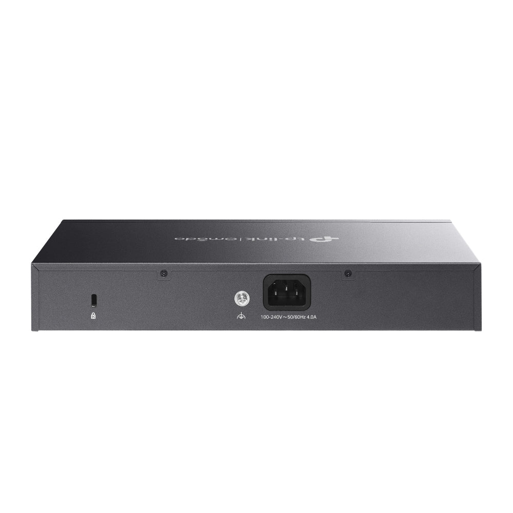 Switch TP-Link 10G Ethernet TL-SX3206HPP, 4 Puertos PoE+ 100/1000/10000Mbps + 2 Puertos SFP+, 200W, 120 Gbit/s, 32.000 Entradas, Administrable