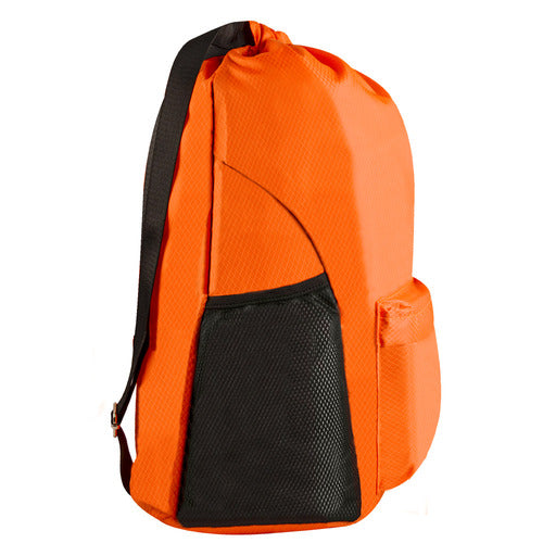 Perfect Choice Mochila de Poliéster Sportiva para Deportes, Naranja