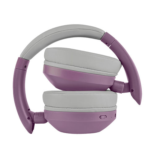 Perfect Choice Audífonos Soundia, Bluetooth, Inalámbrico, USB-C, Morado
