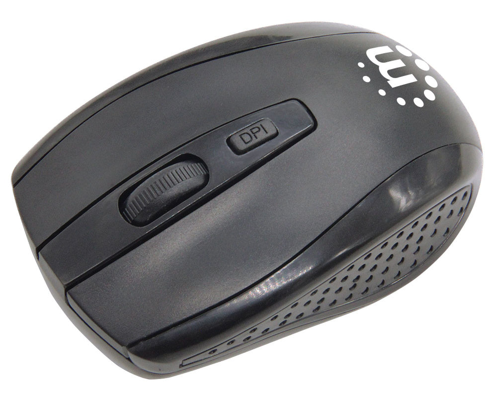 Kit de Teclado y Mouse Manhattan 178990, Inalámbrico, USB, Negro (Español)