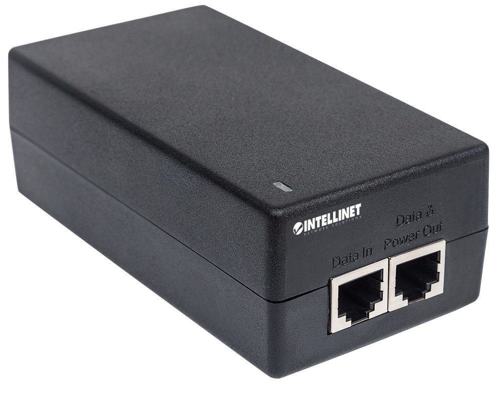 Intellinet Inyector de Corriente PoE Gigabit 561235, 60W, 2x RJ-45