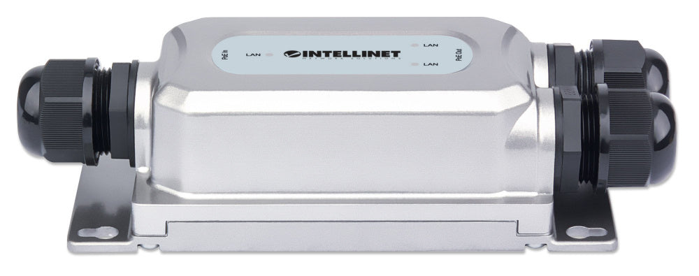 Intellinet Extensor de PoE 561648, 2x 30W, 3x RJ-45