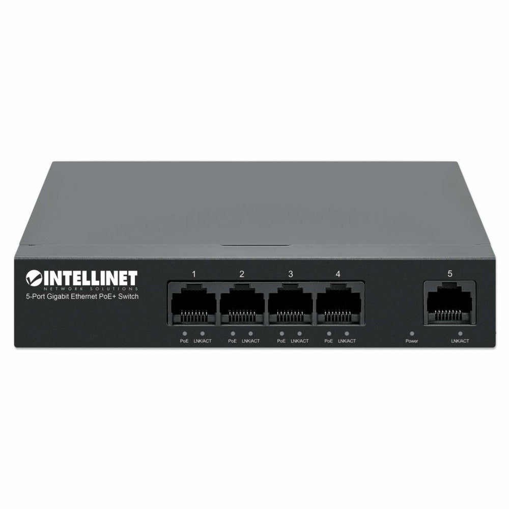 Switch Intellinet Gigabit Ethernet 561792, 5 Puertos 10/100/1000Mbps, 10 Gbit/s, 2000 Entradas - No Administrable