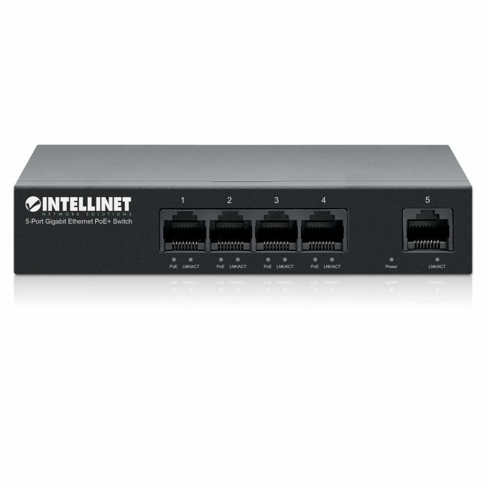 Switch Intellinet Gigabit Ethernet 561792, 5 Puertos 10/100/1000Mbps, 10 Gbit/s, 2000 Entradas - No Administrable