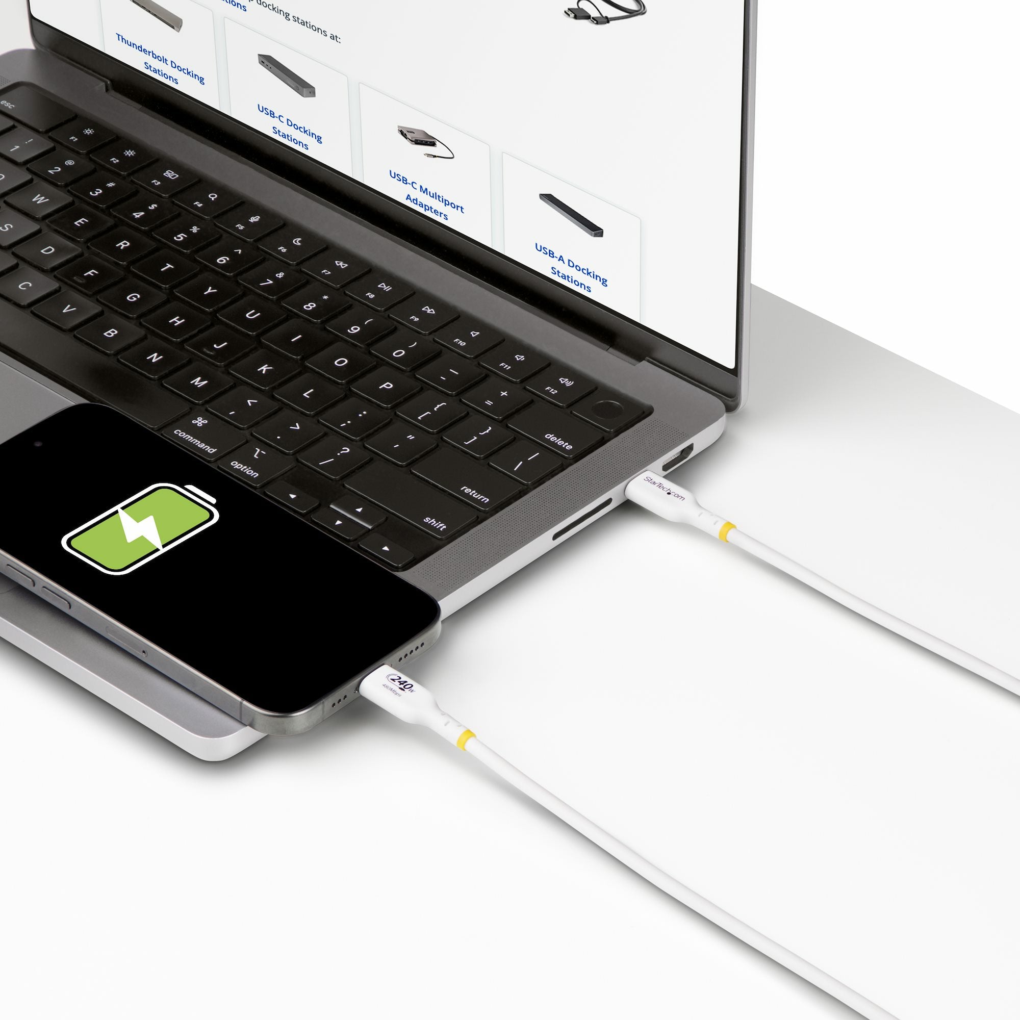 StarTech.com Cable USB-C Macho - USB-C Macho, 4 Metros