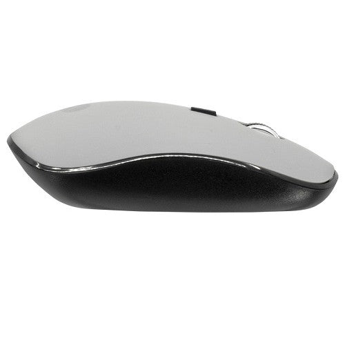 Mouse Ergonómico TechZone TZMOUINA02, Inalámbrico, USB, 1200DPI, Azul