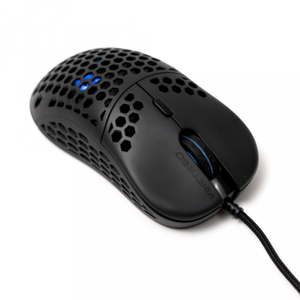 Mouse Gamer Vortred Óptico Litebee, Alámbrico, USB, 12.800DPI, Negro