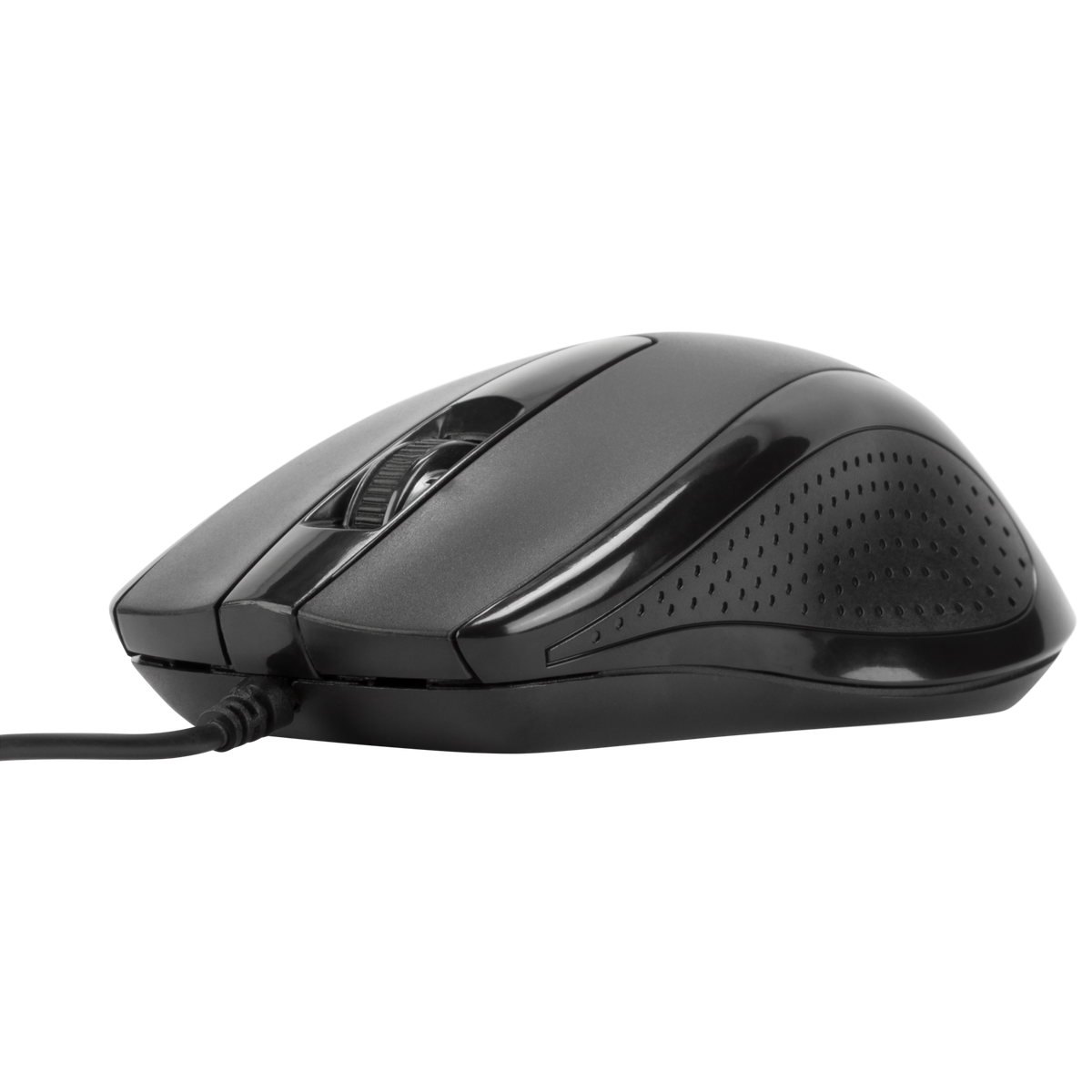 Targus AMU81USZ Mouse - USB - Óptico - 3 Botón(es) - Negro mate - Cable - 1000 dpi - Rueda de