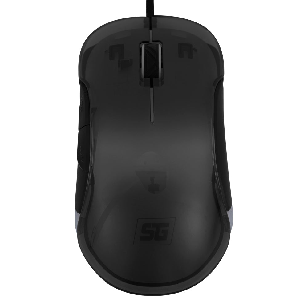 Mouse Gamer Ergonómico Vorago MO-505, Alámbrico, Óptico, 3.200DPI, USB-A, Negro