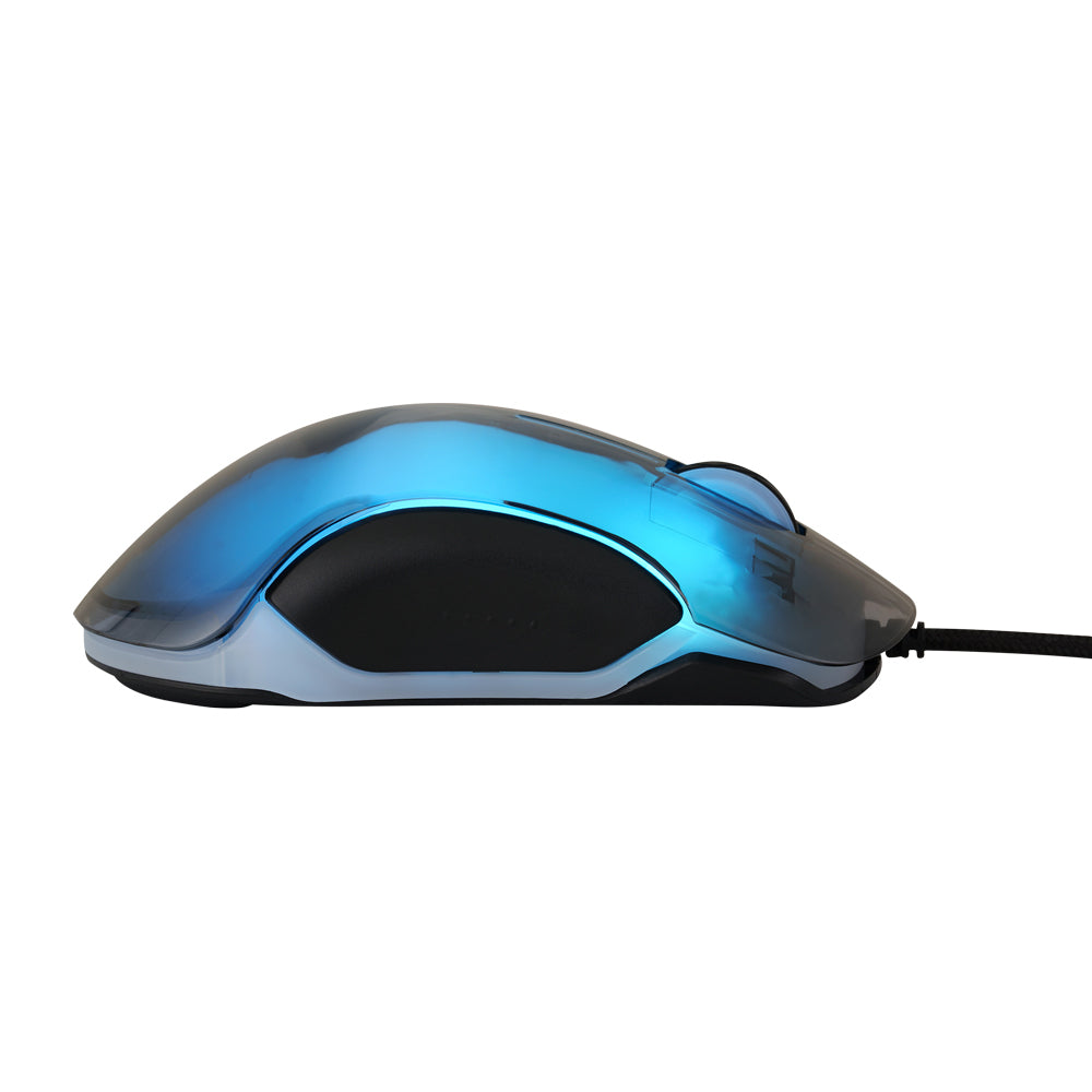 Mouse Gamer Ergonómico Vorago MO-505, Alámbrico, Óptico, 3.200DPI, USB-A, Negro
