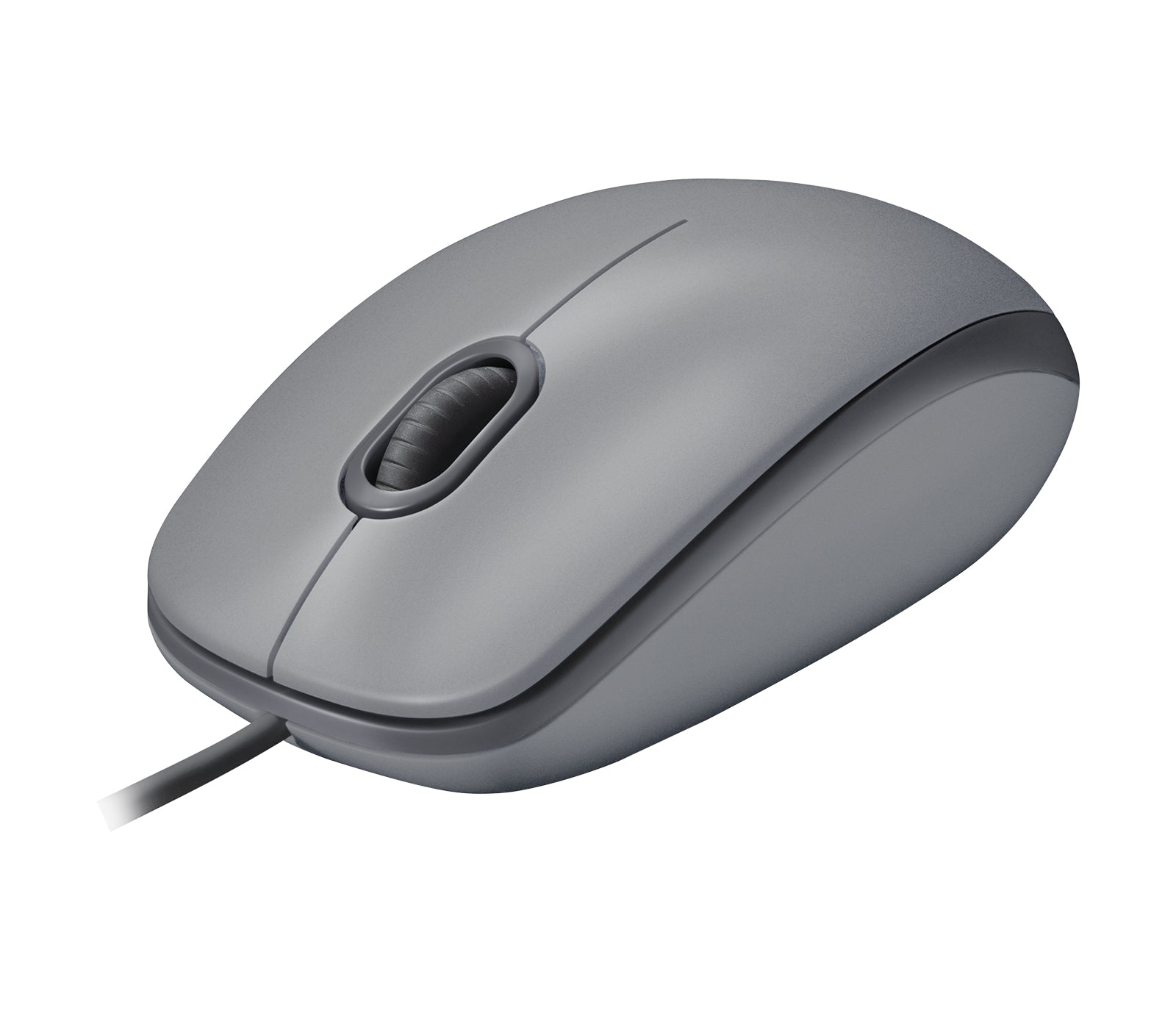 Mouse Logitech Óptico M110 Silent, Alámbrico, USB A, 1000DPI, Gris