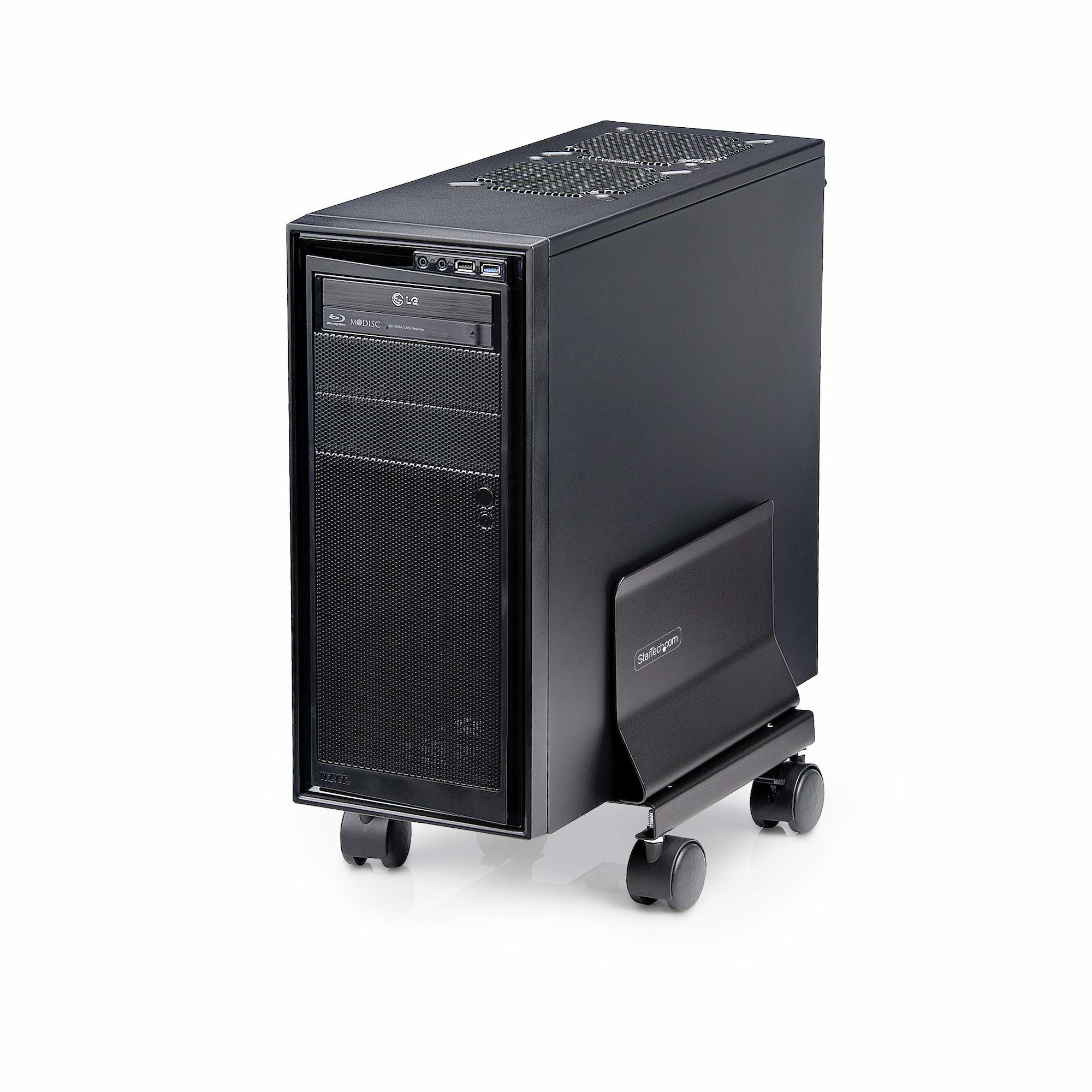 StarTech.com Soporte para PC CPUMOBILESTND, Ajustable, Max 21kg, para No disponible