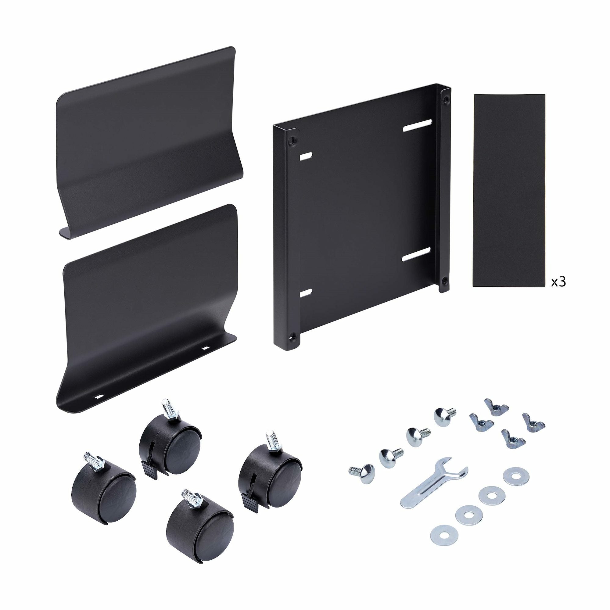 StarTech.com Soporte para PC CPUMOBILESTND, Ajustable, Max 21kg, para No disponible