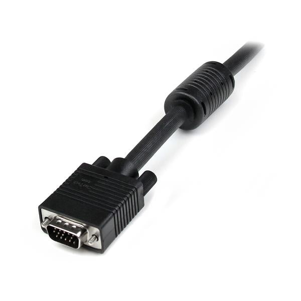 StarTech.com Cable Coaxial de Video VGA para Pantalla de Alta Resolución, 2x VGA (D-Sub) Macho, 15 Metros, Negro