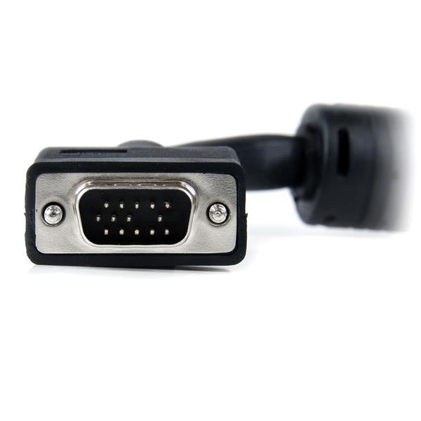 StarTech.com Cable Coaxial de Video VGA para Pantalla de Alta Resolución, 2x VGA (D-Sub) Macho, 15 Metros, Negro