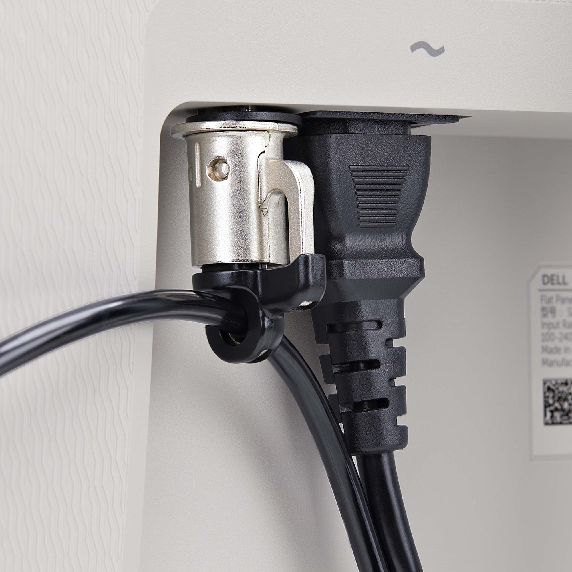 StarTech.com Candado de Llave para PC y Periféricos 3M4, 3 Metros, Negro