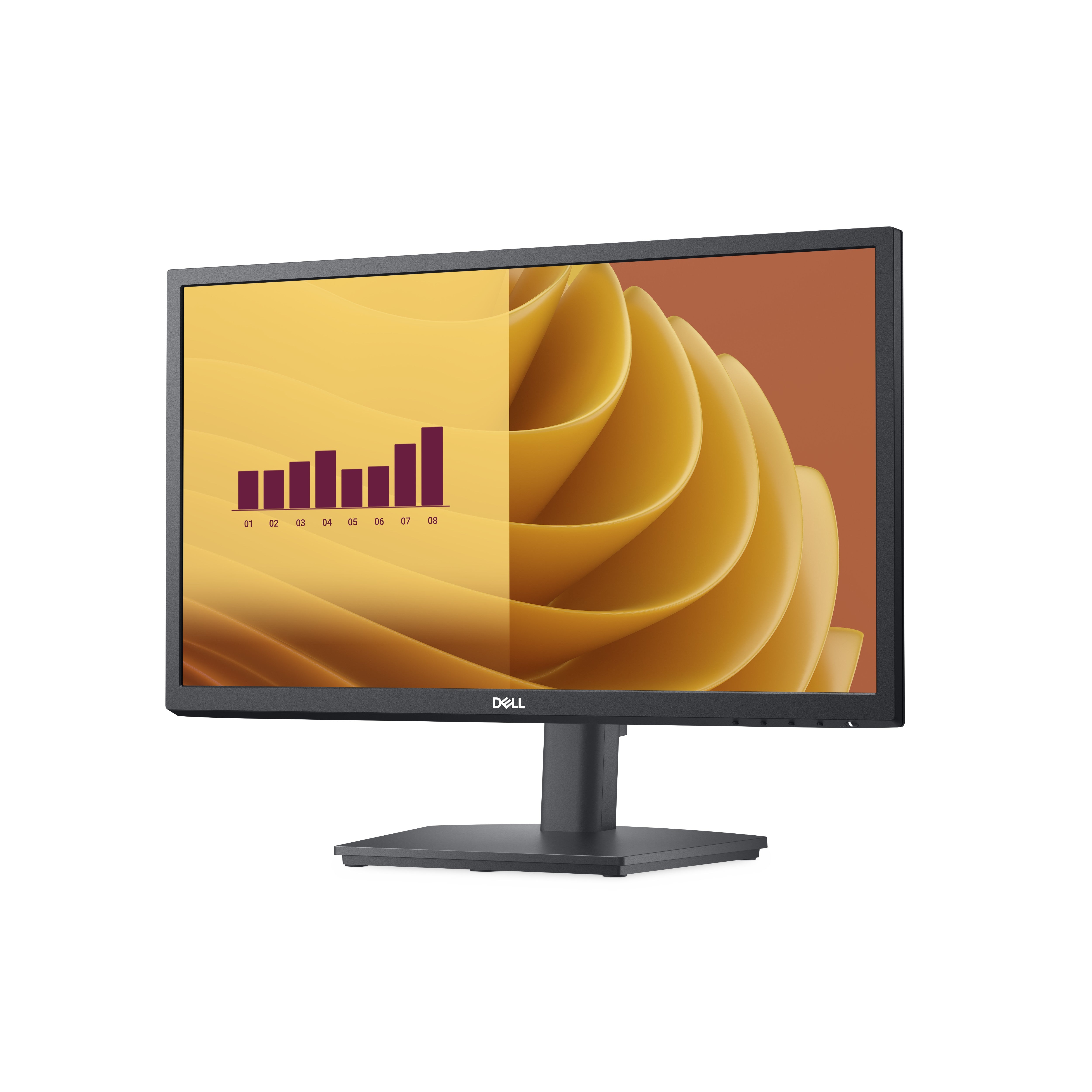 Monitor Led Dell 210-bnhp 21.5 Full Hd 75 Hz Displayport Color Negro