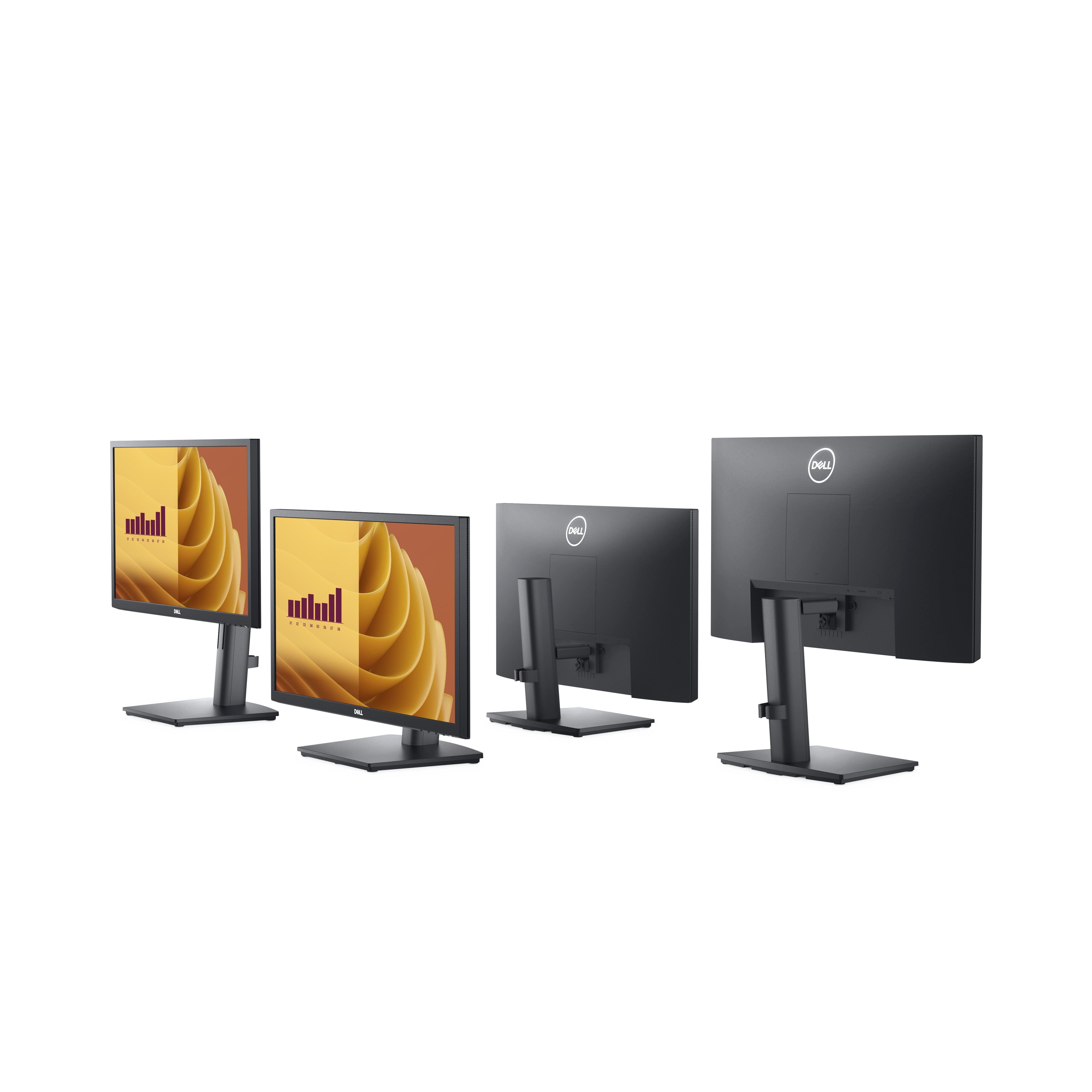 Monitor Led Dell 210-bnhp 21.5 Full Hd 75 Hz Displayport Color Negro