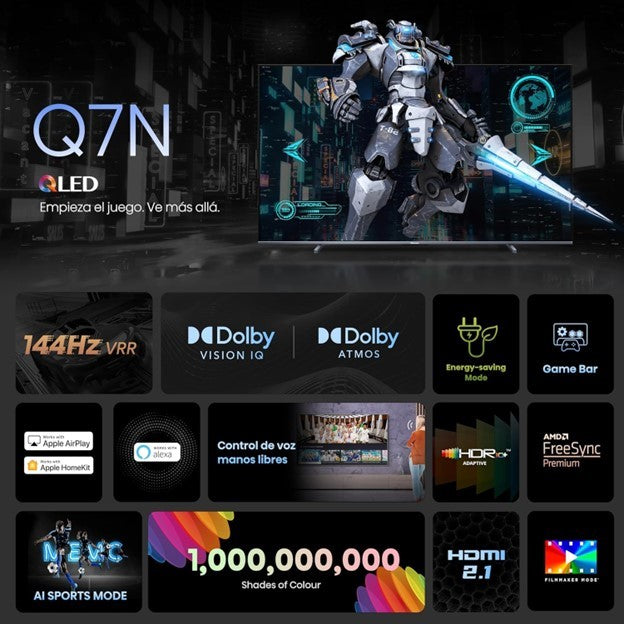 Hisense Smart TV QLED 100QD7N 100