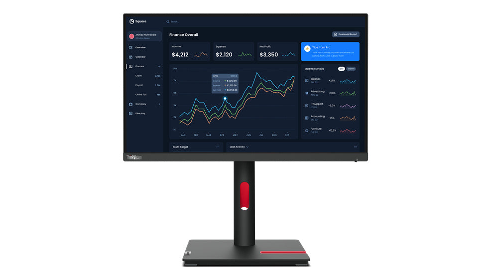 Monitor Lenovo T22i-30 LED 21.5